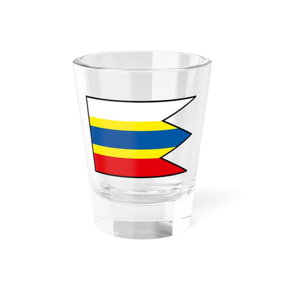 Kostolna Zariecie Trencin Flag (Slovakia) Shot Glass 1.5oz 1.5oz - Go Mug Yourself
