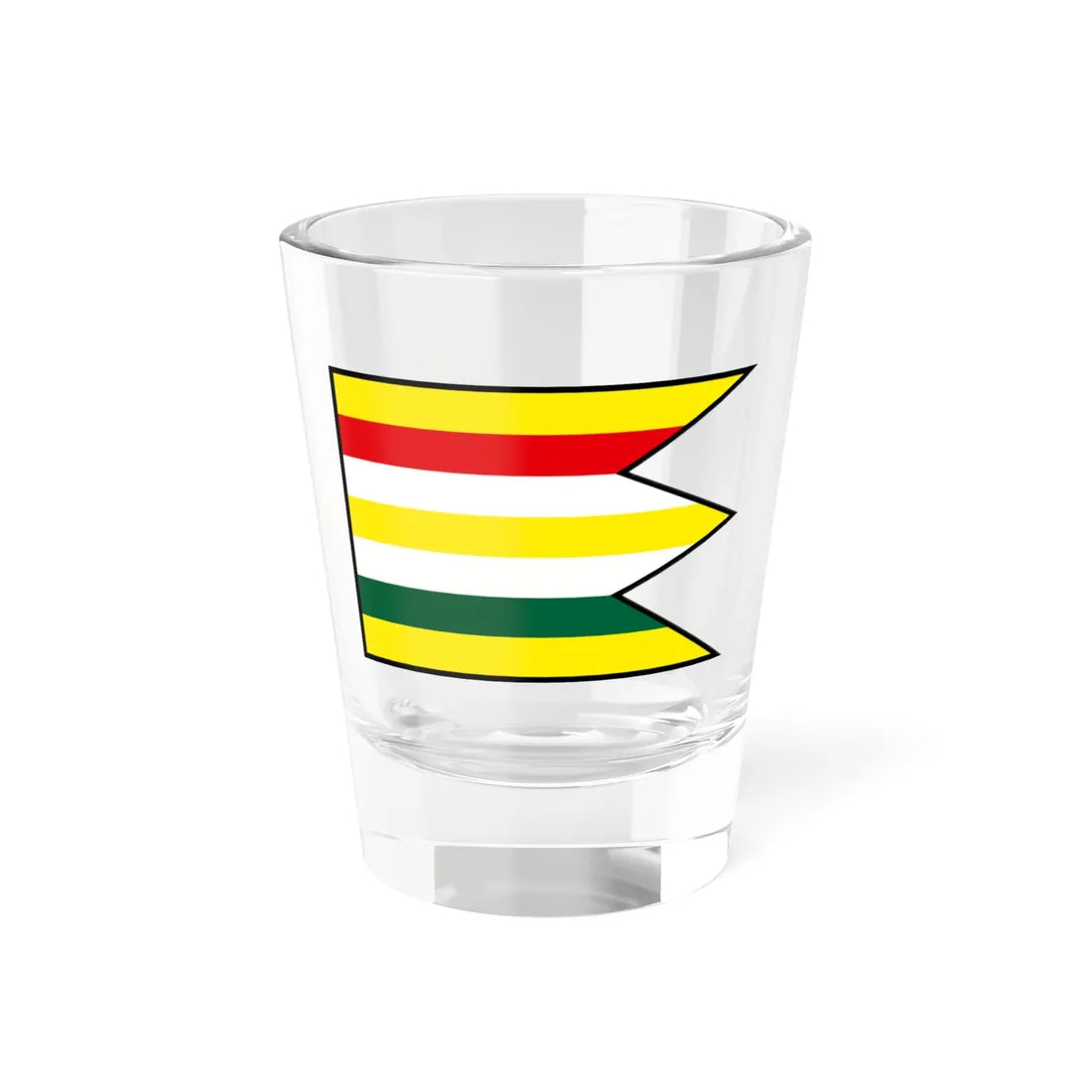 Kostolne Kracany Dunajska Streda Flag (Slovakia) Shot Glass 1.5oz 1.5oz - Go Mug Yourself