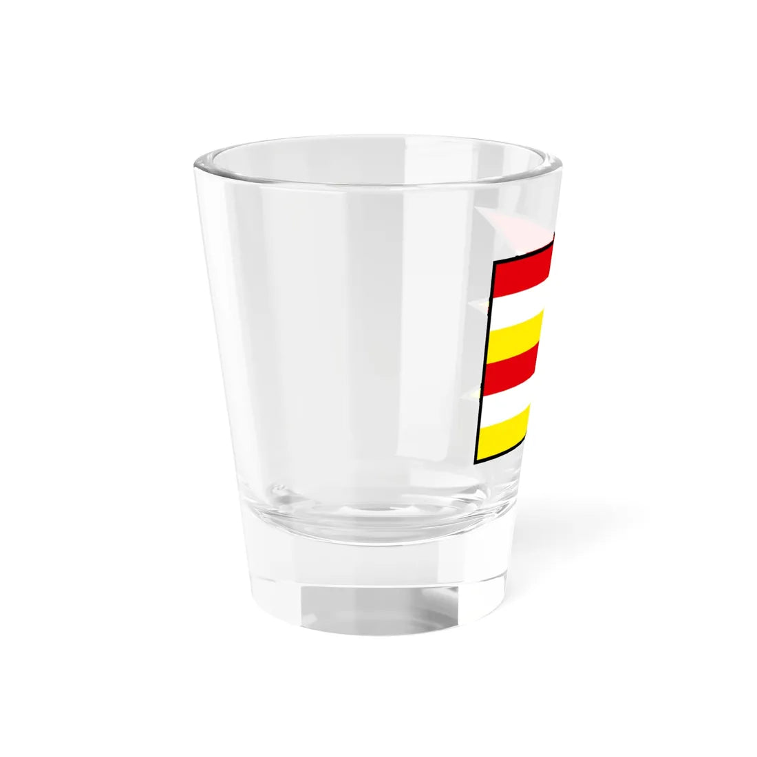 Kotmanova Lucenec Flag (Slovakia) Shot Glass 1.5oz - Go Mug Yourself