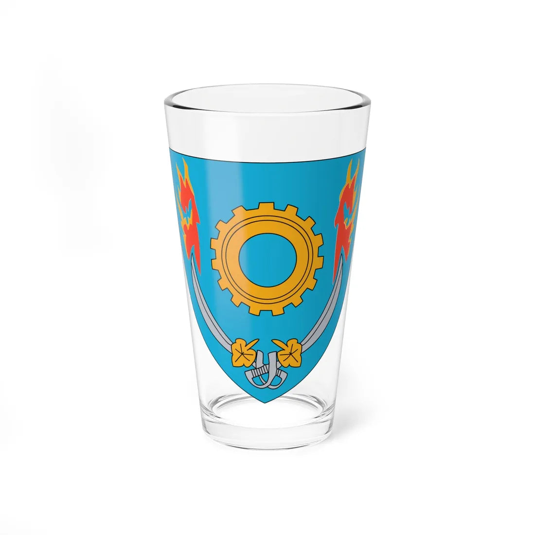 Kottingbrunn-COA (Austria) (Coat of Arms) Pint Glass 16oz 16oz - Go Mug Yourself