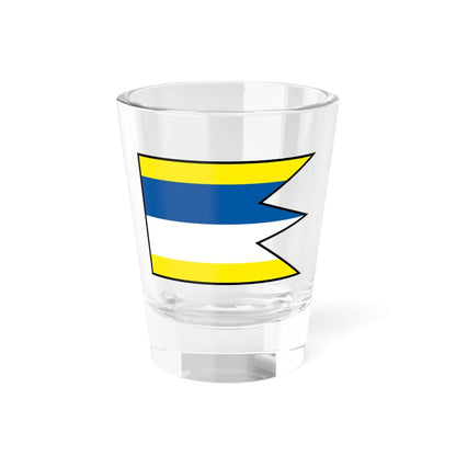Kovacova Roznava Flag (Slovakia) Shot Glass 1.5oz 1.5oz - Go Mug Yourself