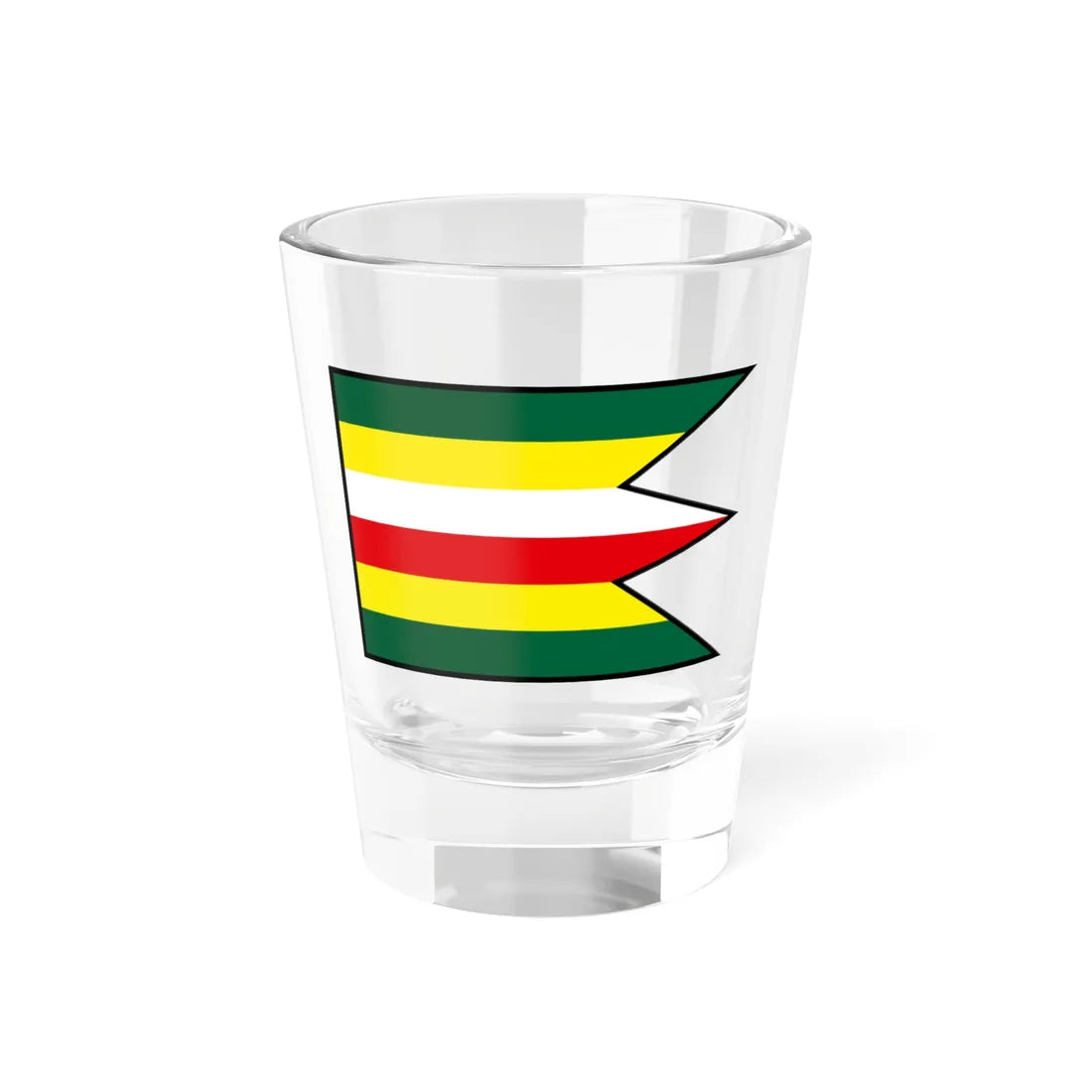 Kovalov Senica Flag (Slovakia) Shot Glass 1.5oz 1.5oz - Go Mug Yourself