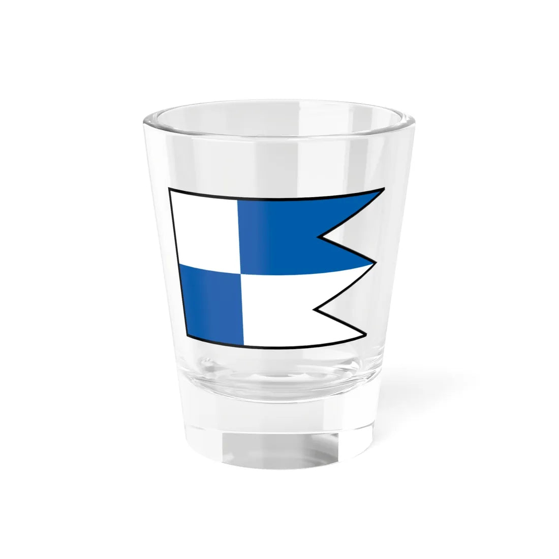 Kovarce Topolcany Flag (Slovakia) Shot Glass 1.5oz 1.5oz - Go Mug Yourself