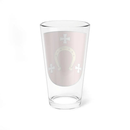 Kovel coat of arms lesser (Ukraine) (Coat of Arms) Pint Glass 16oz - Go Mug Yourself