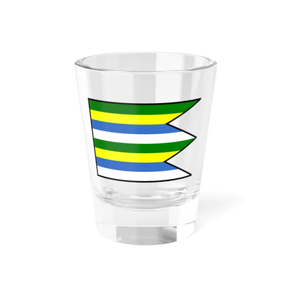 Kozarovce Levice Flag (Slovakia) Shot Glass 1.5oz 1.5oz - Go Mug Yourself