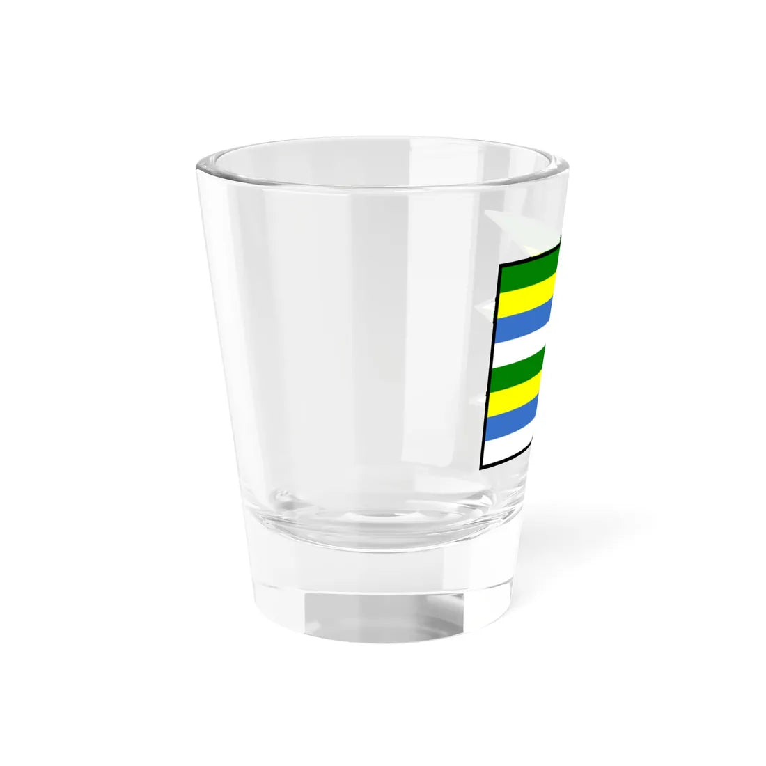 Kozarovce Levice Flag (Slovakia) Shot Glass 1.5oz - Go Mug Yourself