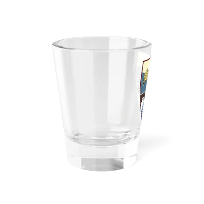 Kozarska Dubica grb (Bosnia and Herzegovina) (Coat of Arms) Shot Glass 1.5oz - Go Mug Yourself