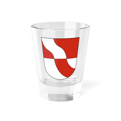 KradolfSchönenberg-blazon (Switzerland) (Coat of Arms) Shot Glass 1.5oz 1.5oz - Go Mug Yourself
