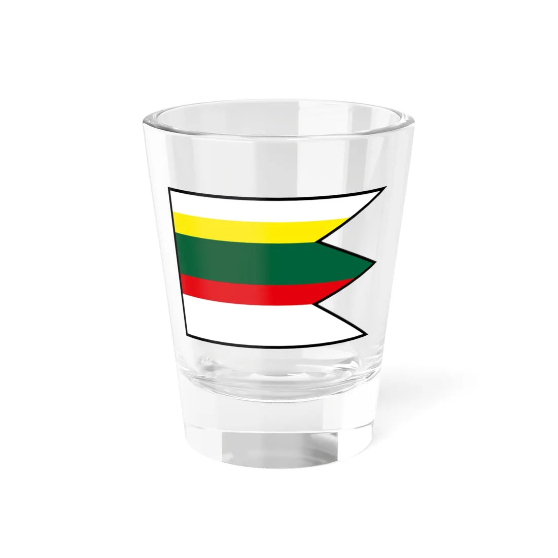 Krajne Myjava Flag (Slovakia) Shot Glass 1.5oz 1.5oz - Go Mug Yourself