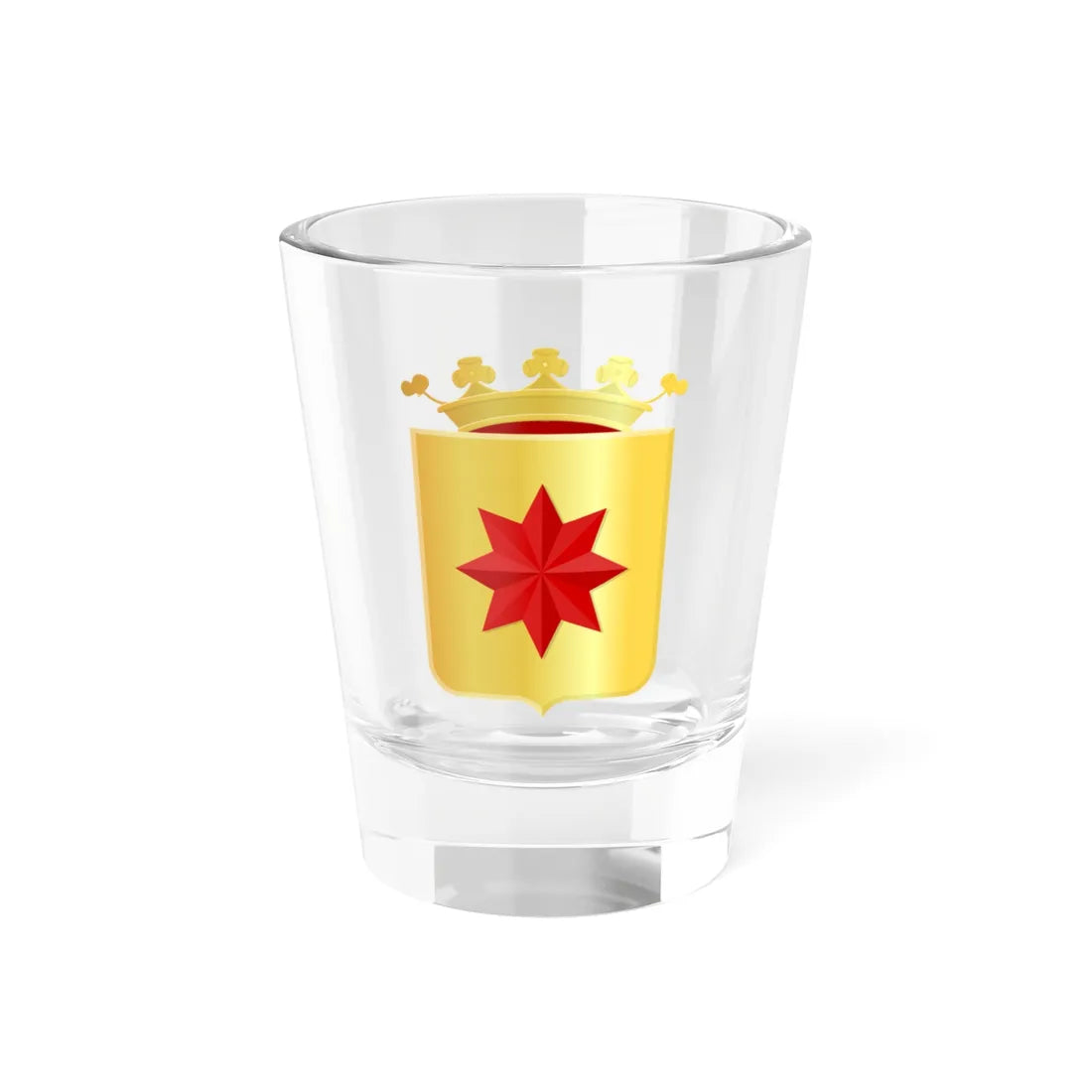 Kralingen wapen (Netherlands) (Coat of Arms) Shot Glass 1.5oz 1.5oz - Go Mug Yourself