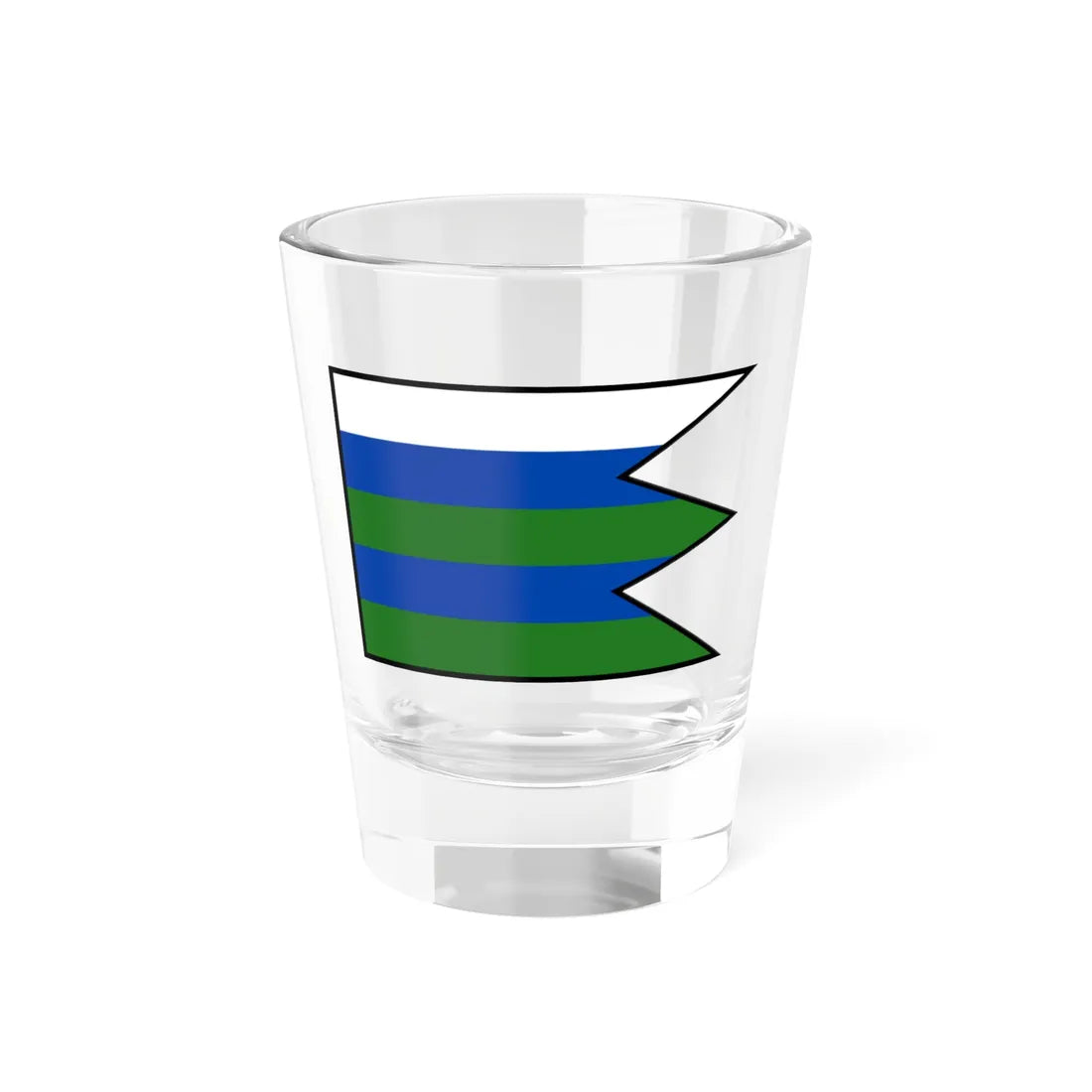 Kralova Lehota Liptovsky Mikulas Flag (Slovakia) Shot Glass 1.5oz 1.5oz - Go Mug Yourself