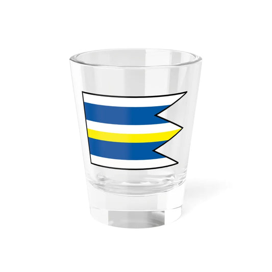 Kralovany Dolny Kubin Flag (Slovakia) Shot Glass 1.5oz 1.5oz - Go Mug Yourself
