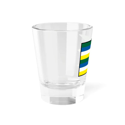 Kralovce Kosice Okolie Flag (Slovakia) Shot Glass 1.5oz - Go Mug Yourself