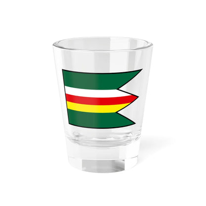 Kralovicove Kracany Dunajska Streda Flag (Slovakia) Shot Glass 1.5oz 1.5oz - Go Mug Yourself