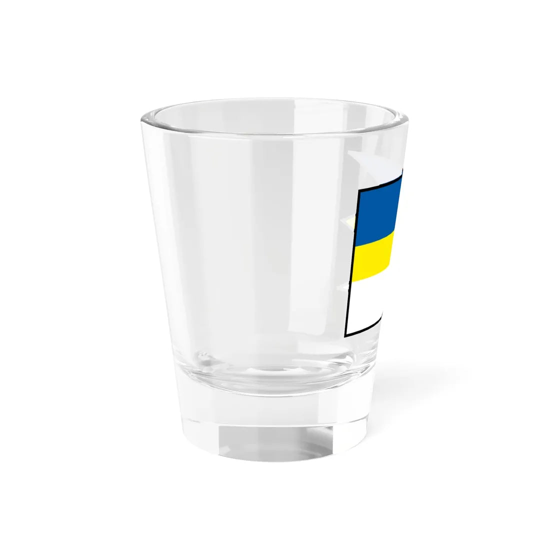 Krasna Ves Banovce Nad Bebravou Flag (Slovakia) Shot Glass 1.5oz - Go Mug Yourself
