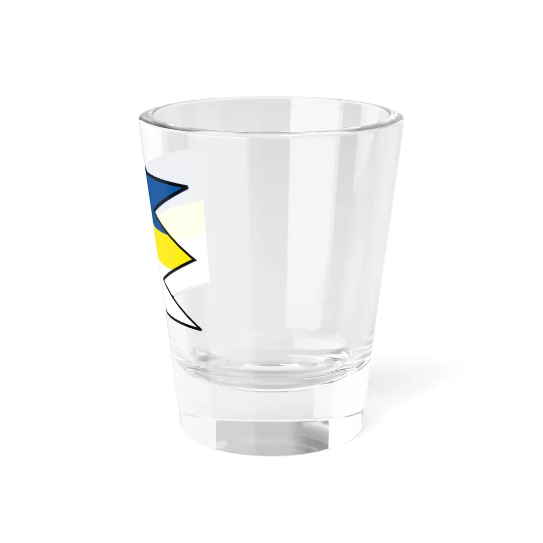 Krasna Ves Banovce Nad Bebravou Flag (Slovakia) Shot Glass 1.5oz - Go Mug Yourself