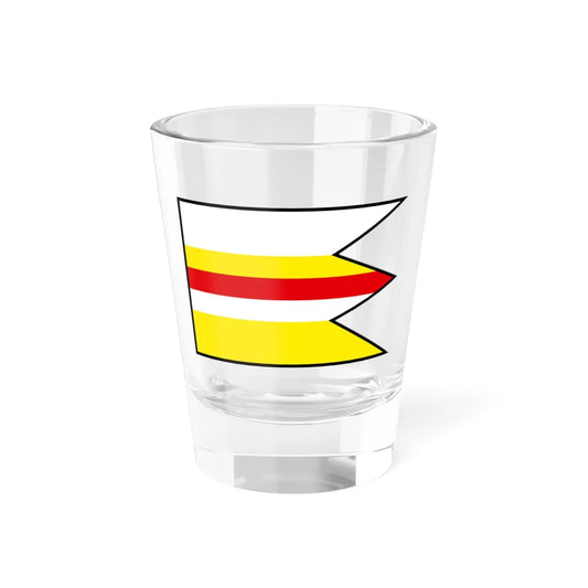 Krasnany Zilina Flag (Slovakia) Shot Glass 1.5oz 1.5oz - Go Mug Yourself