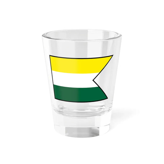 Krasno Nad Kysucou Cadca Flag (Slovakia) Shot Glass 1.5oz 1.5oz - Go Mug Yourself