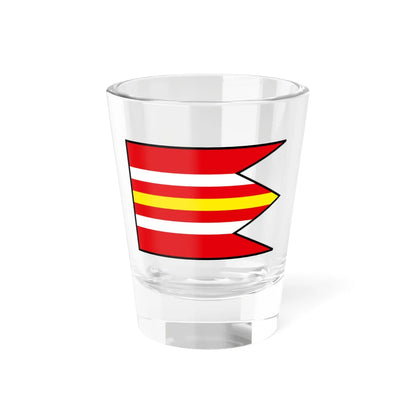 Krasno Partizanske Flag (Slovakia) Shot Glass 1.5oz 1.5oz - Go Mug Yourself