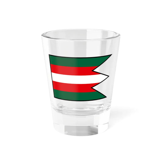 Krasnohorska Dlha Luka Roznava Flag (Slovakia) Shot Glass 1.5oz 1.5oz - Go Mug Yourself
