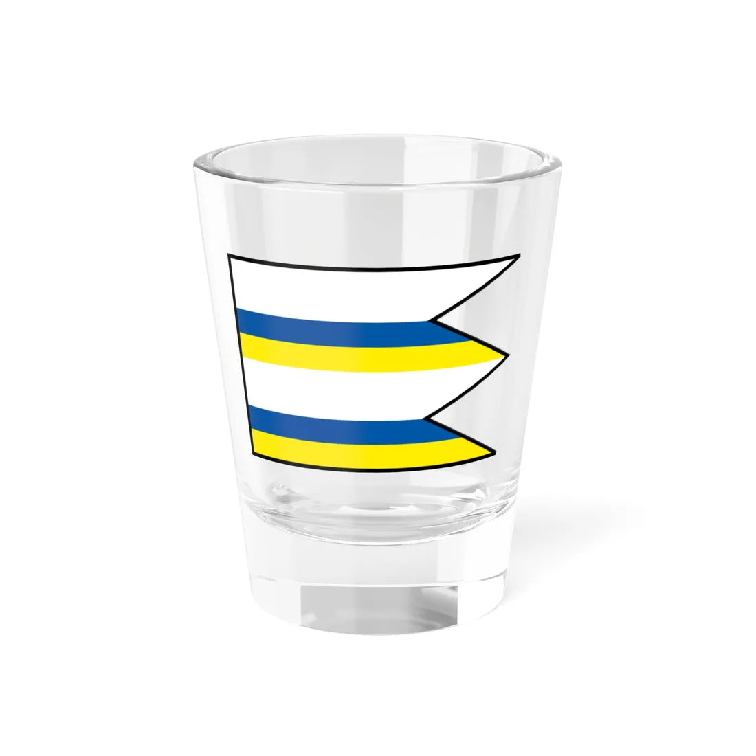 Krasnovce Michalovce Flag (Slovakia) Shot Glass 1.5oz 1.5oz - Go Mug Yourself
