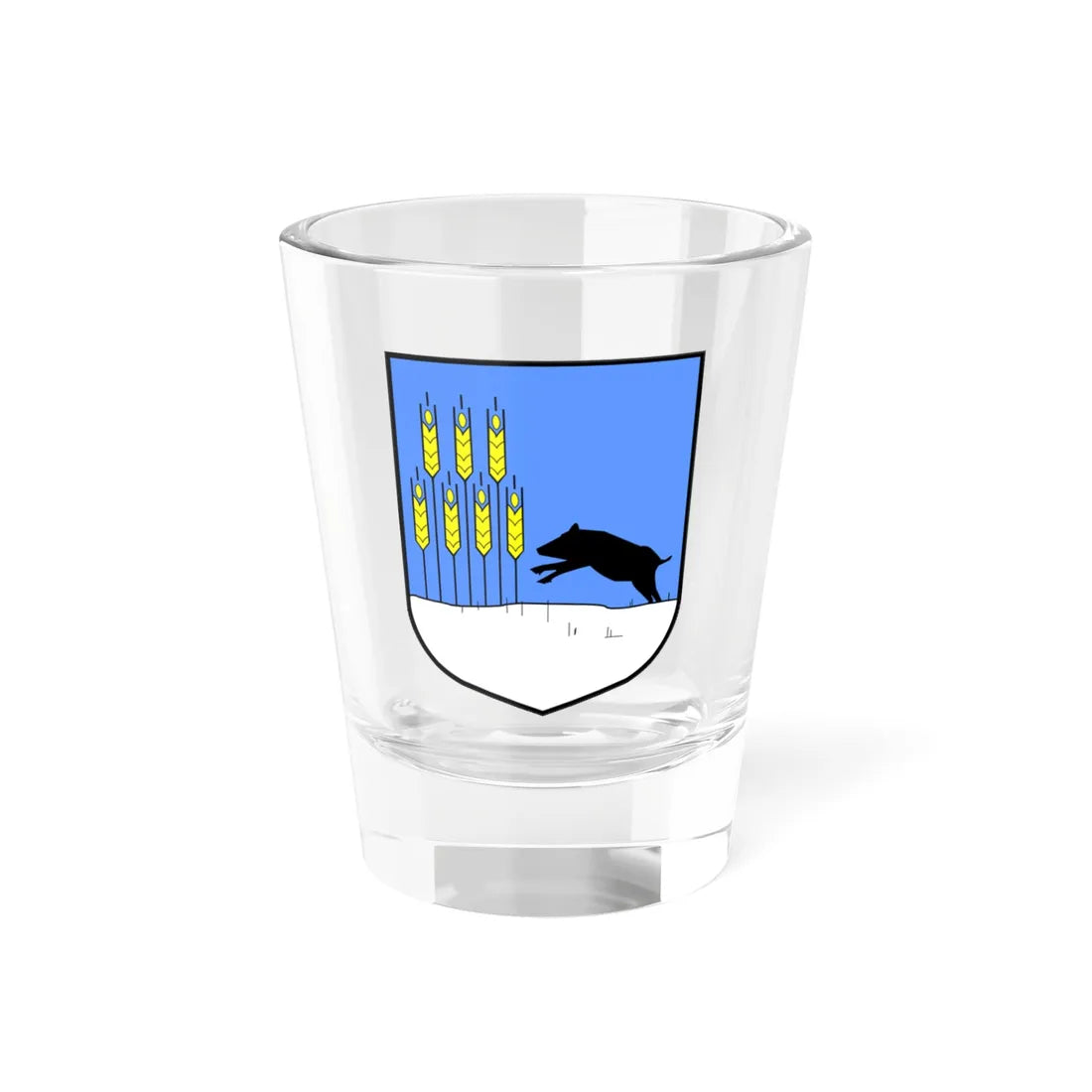 Krasowy Herb (Poland) (Coat of Arms) Shot Glass 1.5oz 1.5oz - Go Mug Yourself