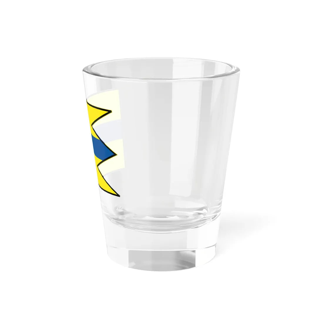 Kravany Trebisov Flag (Slovakia) Shot Glass 1.5oz - Go Mug Yourself