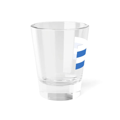 Kärdla lipp (Estonia) Shot Glass 1.5oz - Go Mug Yourself