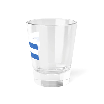 Kärdla lipp (Estonia) Shot Glass 1.5oz - Go Mug Yourself