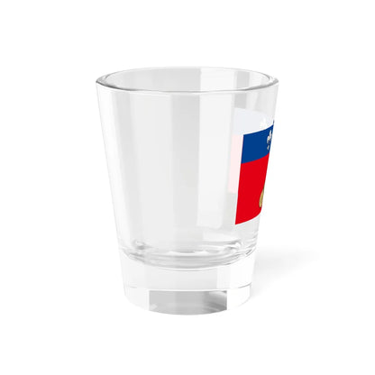 Krekenavos vėliava (Lithuania) Shot Glass 1.5oz - Go Mug Yourself
