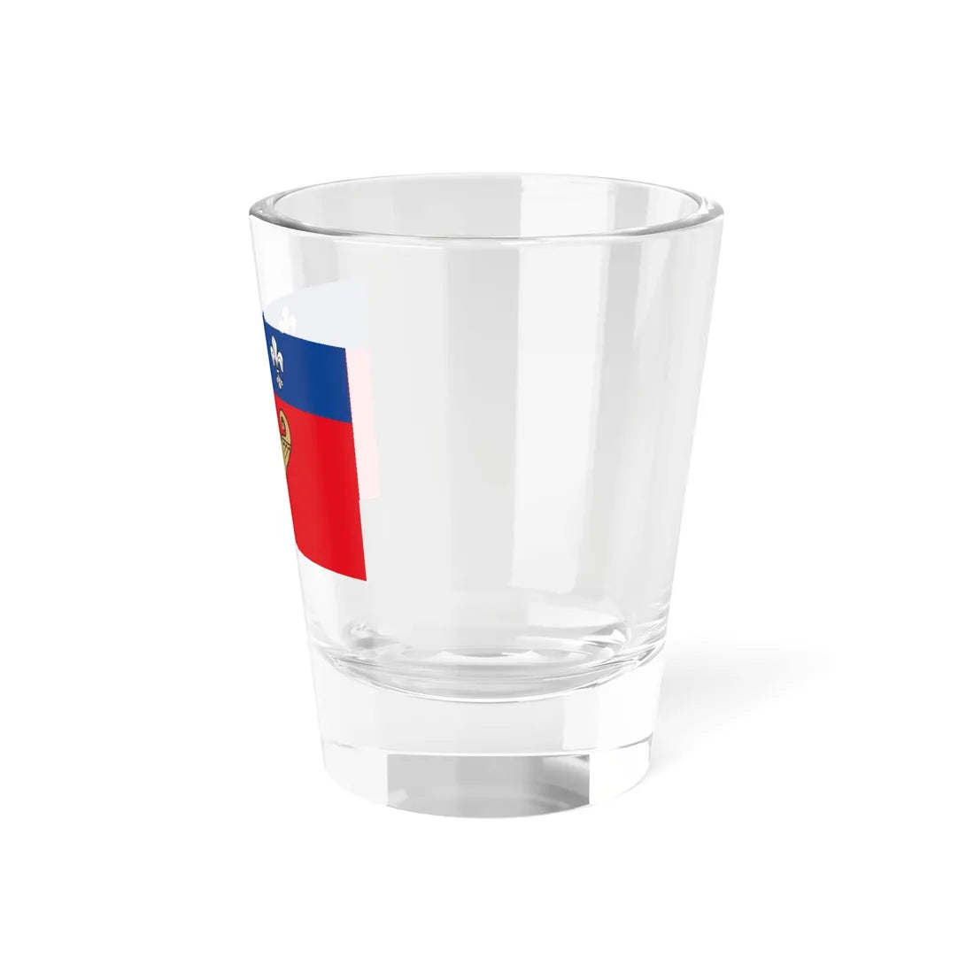 Krekenavos vėliava (Lithuania) Shot Glass 1.5oz - Go Mug Yourself