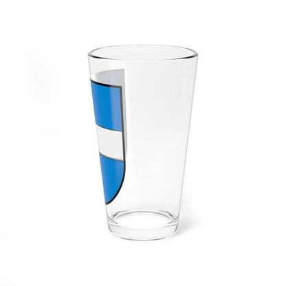 Kremenchuk coat of arms lesser (Ukraine) (Coat of Arms) Pint Glass 16oz - Go Mug Yourself