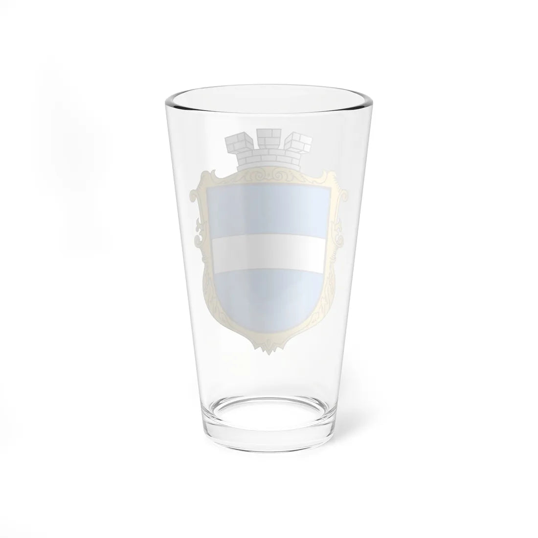 Kremenchuk coat of arms middle (Ukraine) (Coat of Arms) Pint Glass 16oz - Go Mug Yourself