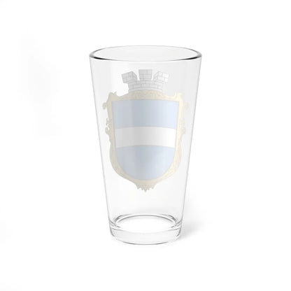 Kremenchuk coat of arms middle (Ukraine) (Coat of Arms) Pint Glass 16oz - Go Mug Yourself