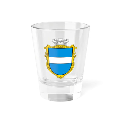 Kremenchuk coat of arms middle (Ukraine) (Coat of Arms) Shot Glass 1.5oz 1.5oz - Go Mug Yourself