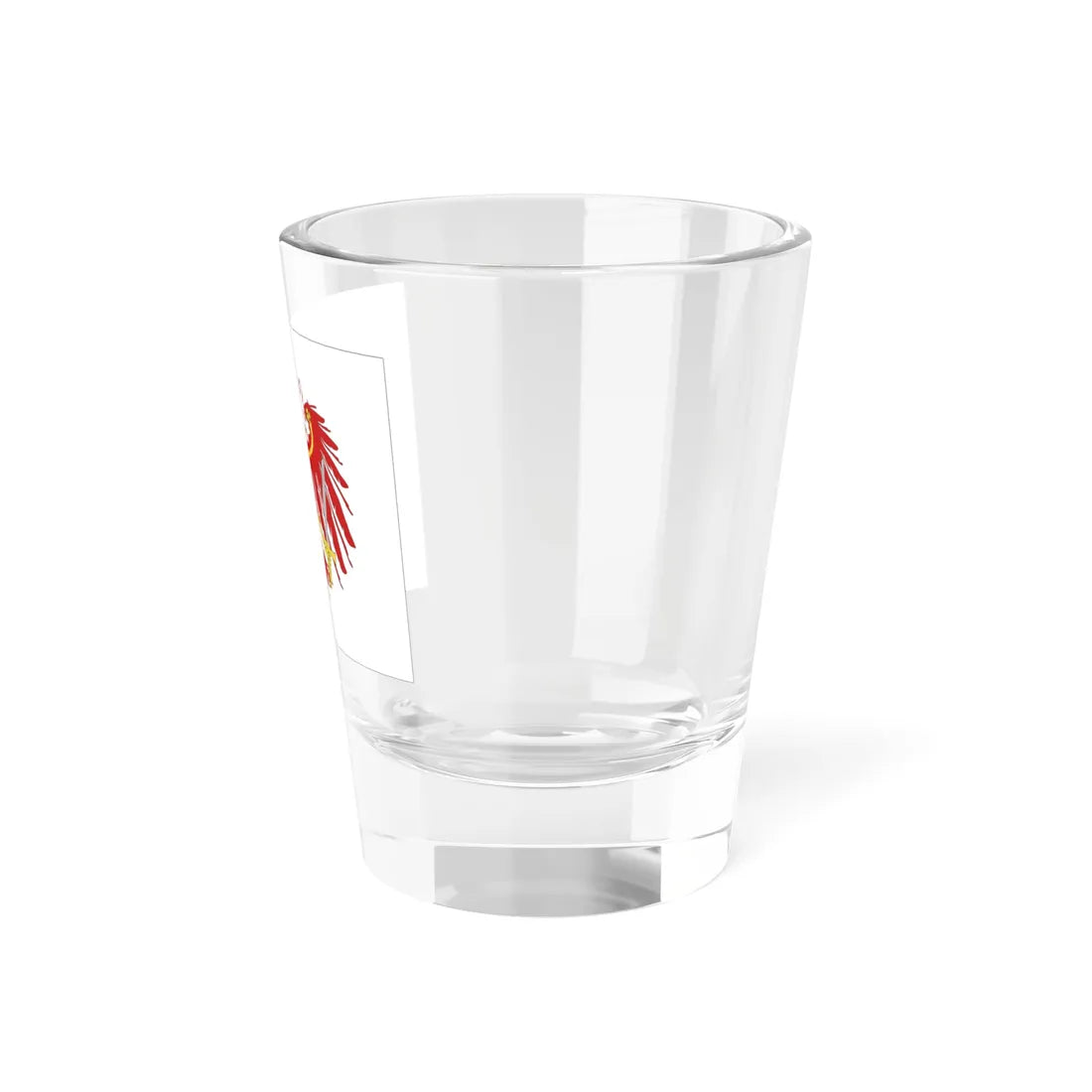 Kriegsflagge Kur-Brandenburgische Flotte (Germany) Shot Glass 1.5oz - Go Mug Yourself