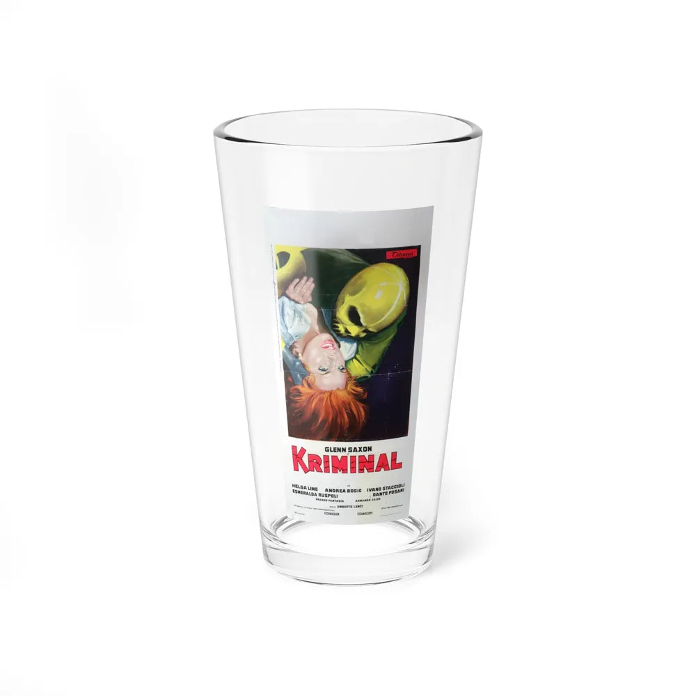 KRIMINAL (ITALIAN) 1966 Movie Poster - Pint Glass 16oz-16oz-Go Mug Yourself