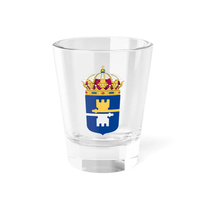 Kriminalvarden vapen bra (Sweden) (Coat of Arms) Shot Glass 1.5oz 1.5oz - Go Mug Yourself