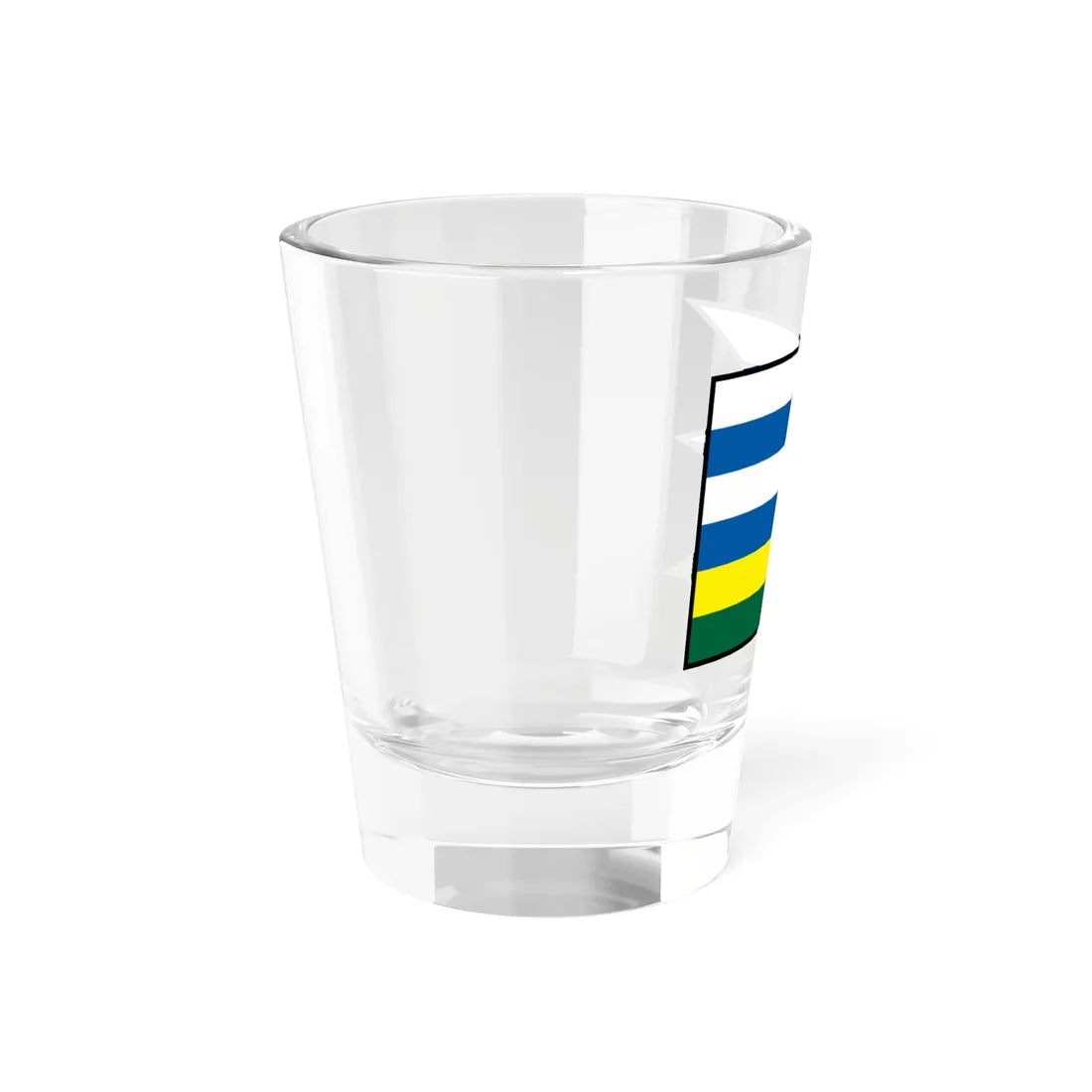 Krisovska Lieskova Michalovce Flag (Slovakia) Shot Glass 1.5oz - Go Mug Yourself