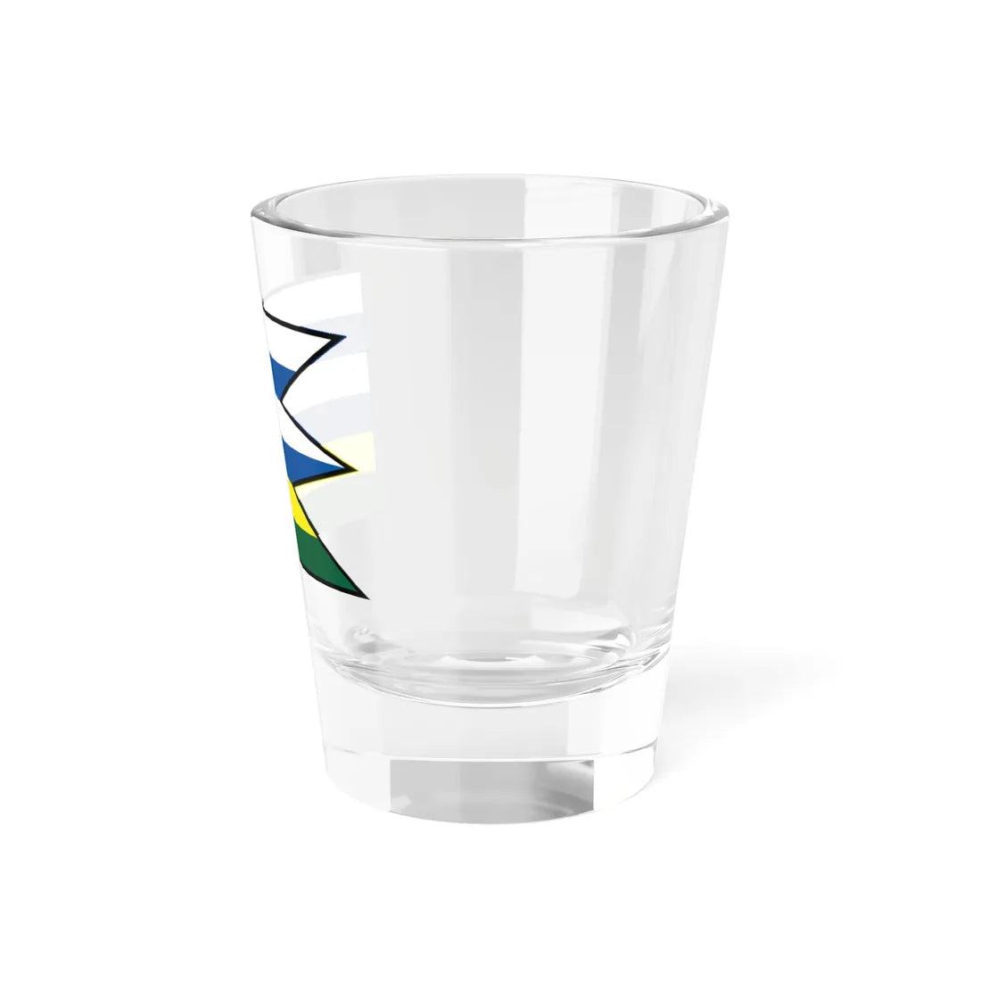 Krisovska Lieskova Michalovce Flag (Slovakia) Shot Glass 1.5oz - Go Mug Yourself