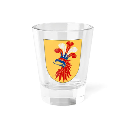 Kristianstad län vapen (Sweden) (Coat of Arms) Shot Glass 1.5oz 1.5oz - Go Mug Yourself