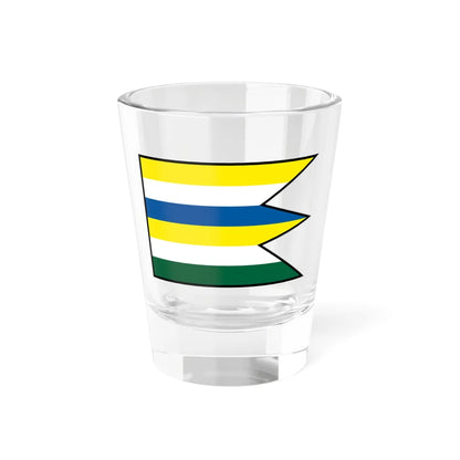Krive Bardejov Flag (Slovakia) Shot Glass 1.5oz 1.5oz - Go Mug Yourself