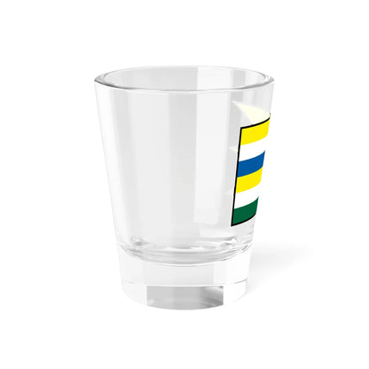 Krive Bardejov Flag (Slovakia) Shot Glass 1.5oz - Go Mug Yourself