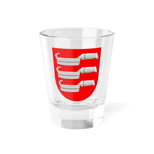 Kärkölä.vaakuna (Finland) (Coat of Arms) Shot Glass 1.5oz 1.5oz - Go Mug Yourself