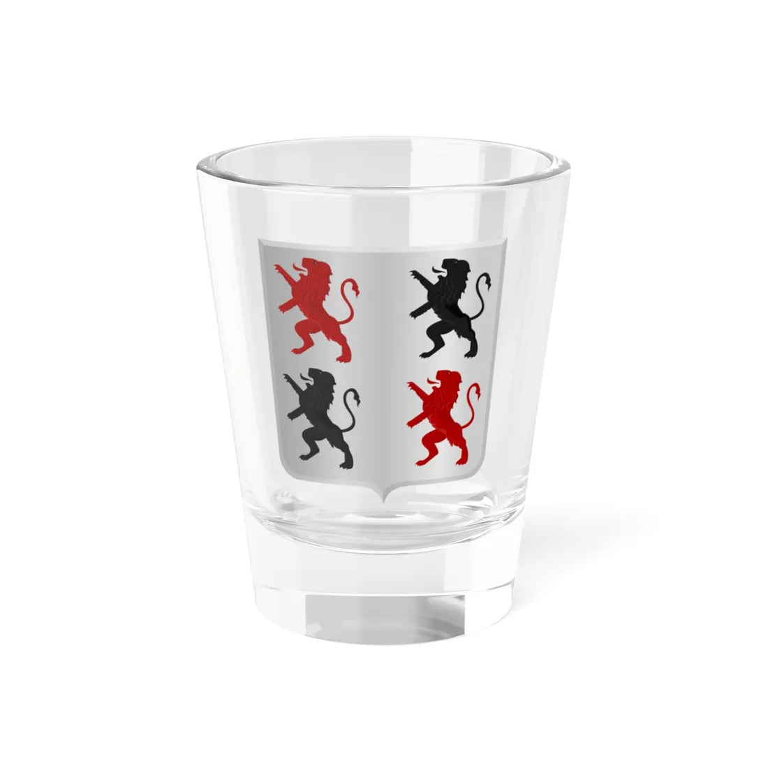 Krommenie wapen (Netherlands) (Coat of Arms) Shot Glass 1.5oz 1.5oz - Go Mug Yourself