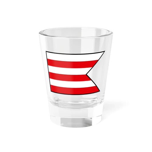 Krompachy Spisska Nova Ves Flag (Slovakia) Shot Glass 1.5oz 1.5oz - Go Mug Yourself