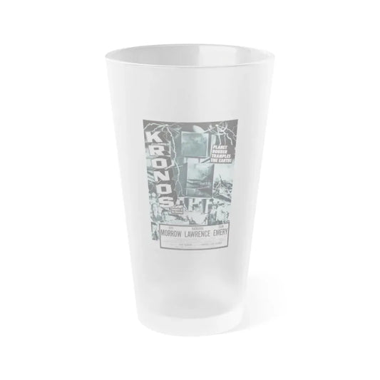 KRONOS 1957 Movie Poster - Frosted Pint Glass 16oz Default Title - Go Mug Yourself