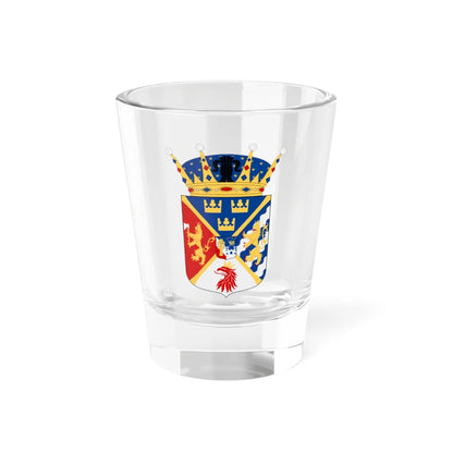 Kronprins Karl XV vapen (Sweden) (Coat of Arms) Shot Glass 1.5oz 1.5oz - Go Mug Yourself