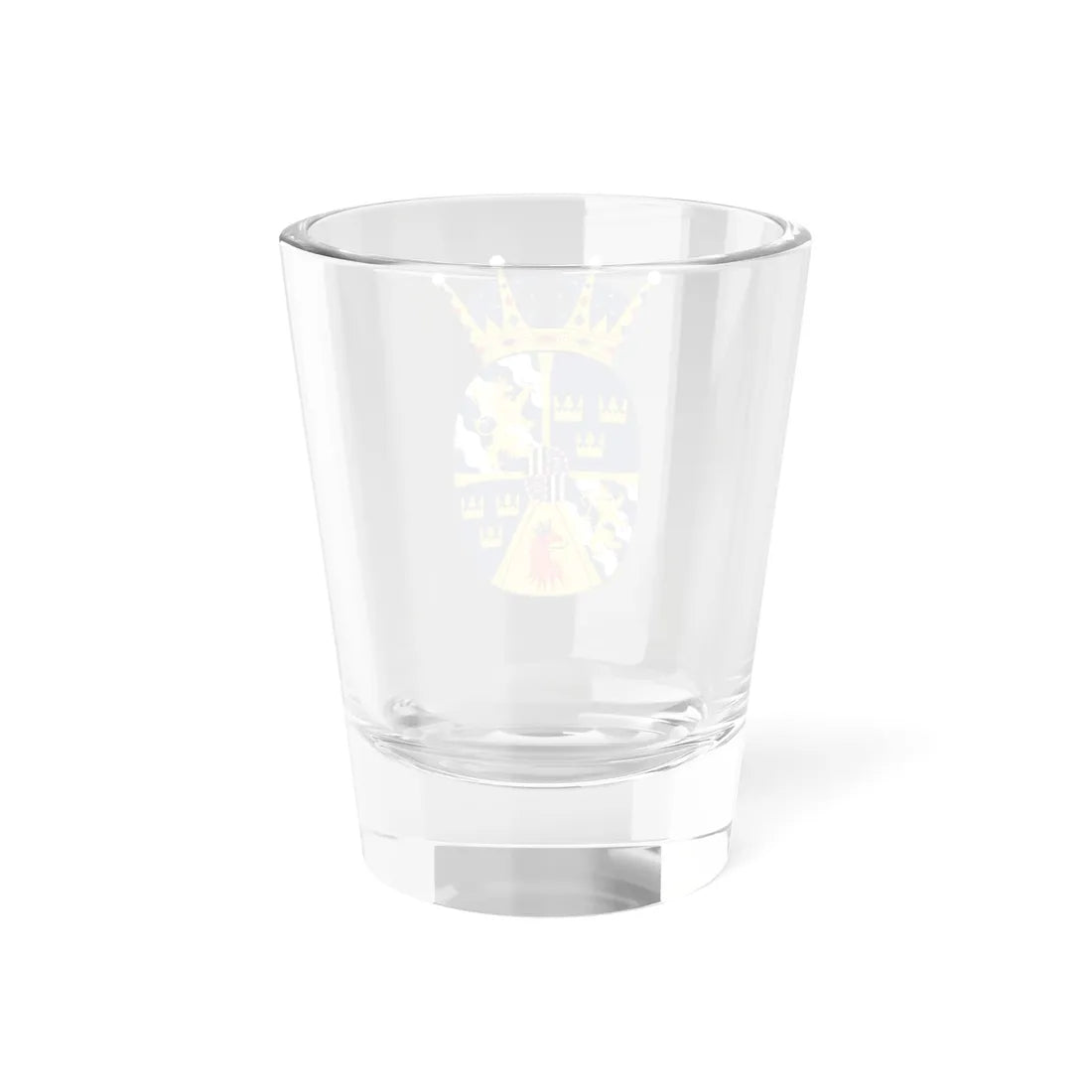 Kronprinsessan Louise vapen (Sweden) (Coat of Arms) Shot Glass 1.5oz - Go Mug Yourself