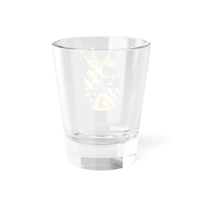 Kronprinsessan Louise vapen (Sweden) (Coat of Arms) Shot Glass 1.5oz - Go Mug Yourself